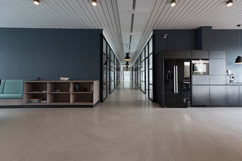 Studio interior daylight